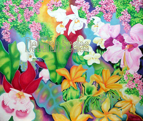 Orchids | Deborah Scales CORPORATE Art