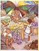 Auntie in the Market | Deborah Scales LIFESTYLES Art